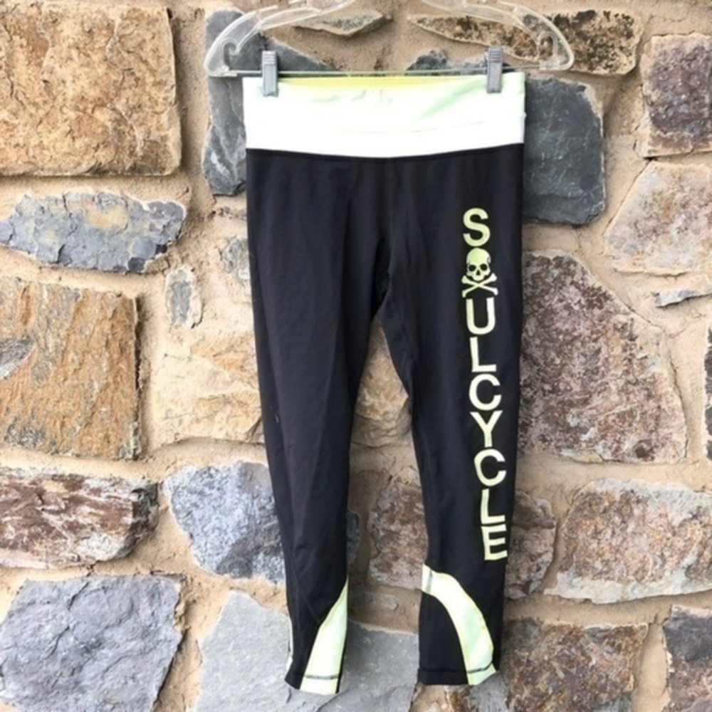 Lululemon run inspires Soul Cycle Crop Legging size 4